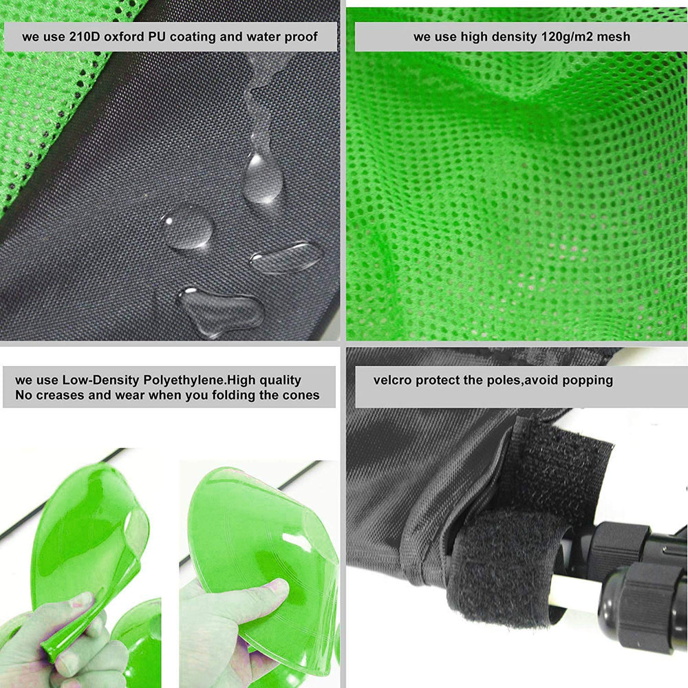 Porayhut elastic stakes system stabilizes goals on varied ground