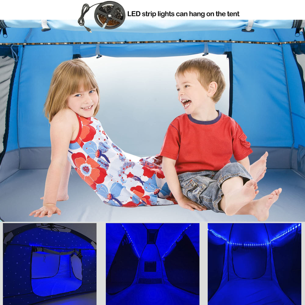 Porayhut private-space interior view highlighting breathable fabric