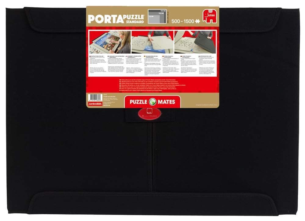 PORTA PUZZLE Jumbo Puzzle Mates lightweight yet sturdy for travel to anywhere.