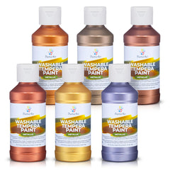 Positive Art Metallic Tempera color 1 bottle for bold posters and smooth coverage