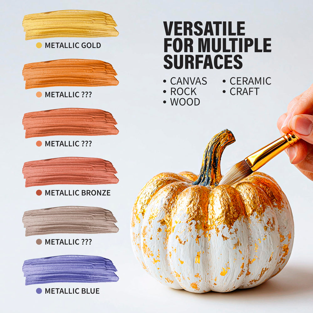 Positive Art Metallic Tempera color 4 bottle supports crafts and school projects with sparkle