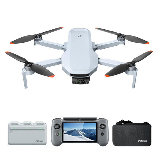 Potensic ATOM 2 Fly More Combo in action, extended flight time for uninterrupted shooting.