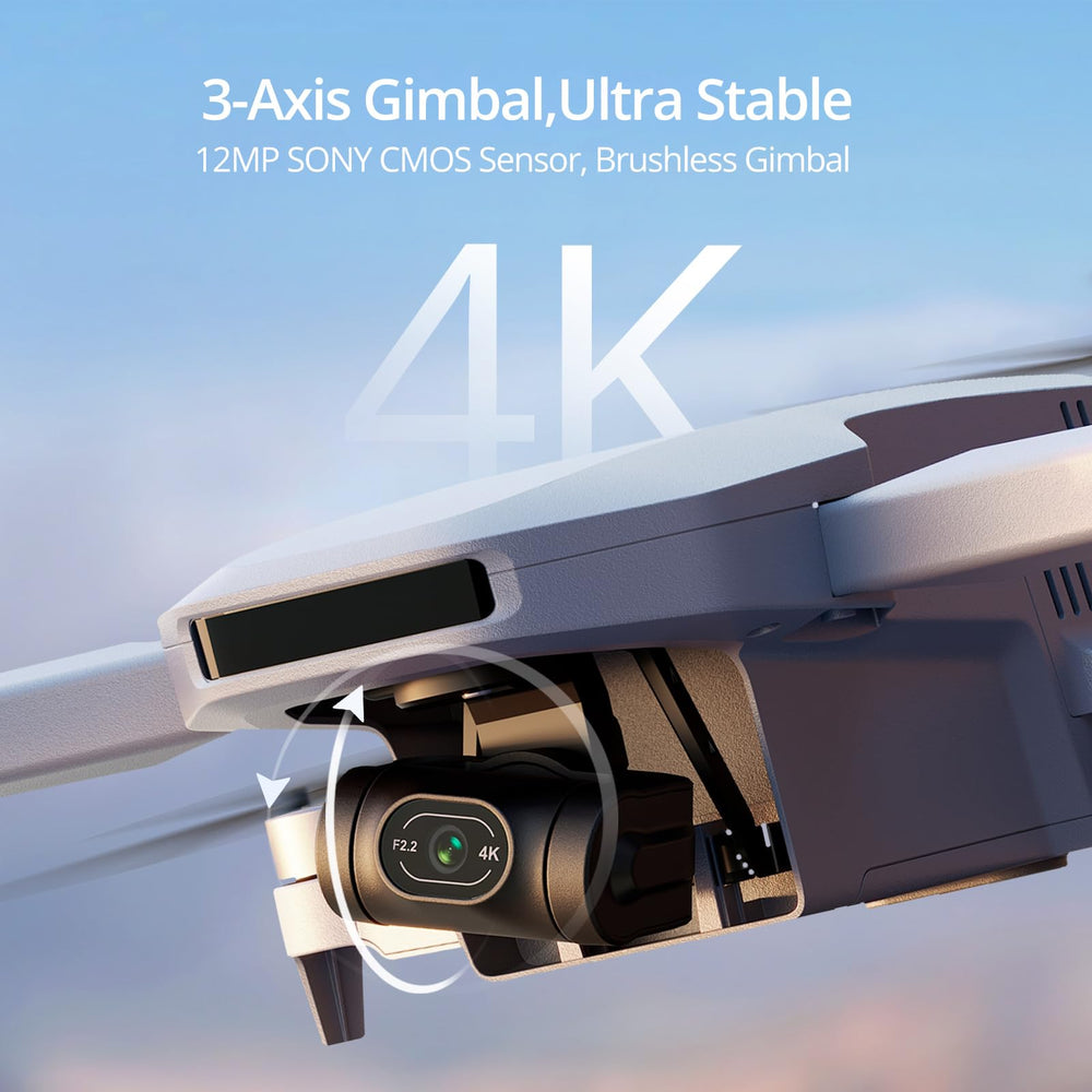 Potensic ATOM 4K-camera captures crisp 4K video at 30fps.