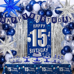 Pounira 15th birthday door banner for a bold entry décor