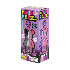 Pour Palz paint colors 10 mL pack enables customizable swirls for craft projects.