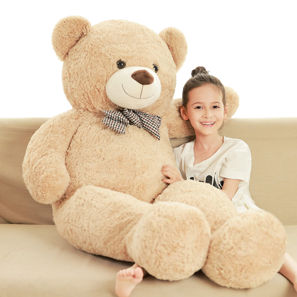 Poutmac 47inch teddy bear full view highlights a towering cuddle companion for the home.