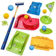 POWCAVA Kids Golf Set adjustable club for growing players.