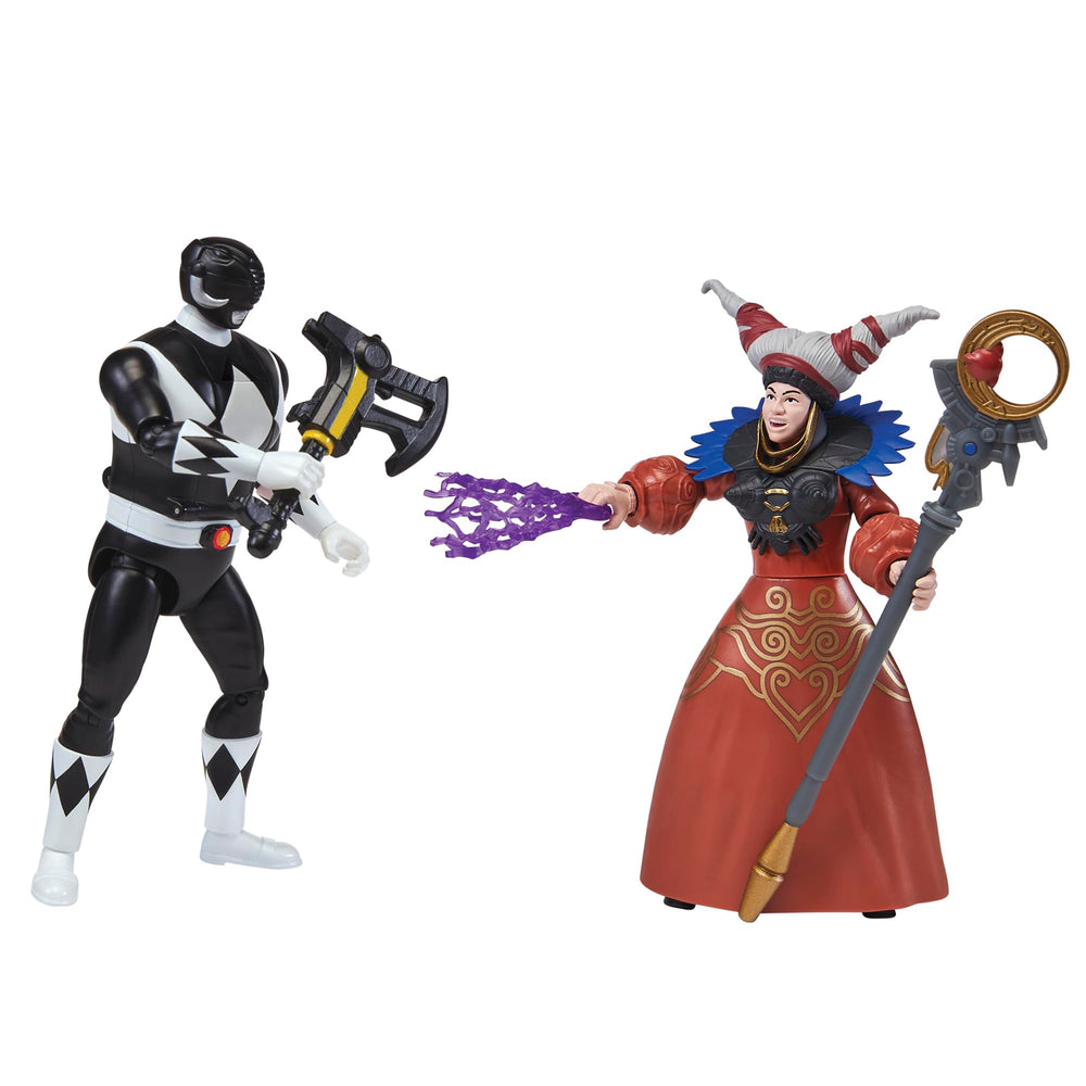 Power Rangers Auto-Morphin Black Ranger action figure ready for morphing battles.