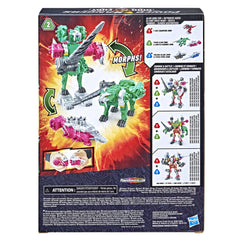 Power Rangers Dino Fury Megazord construction kit for display and play.