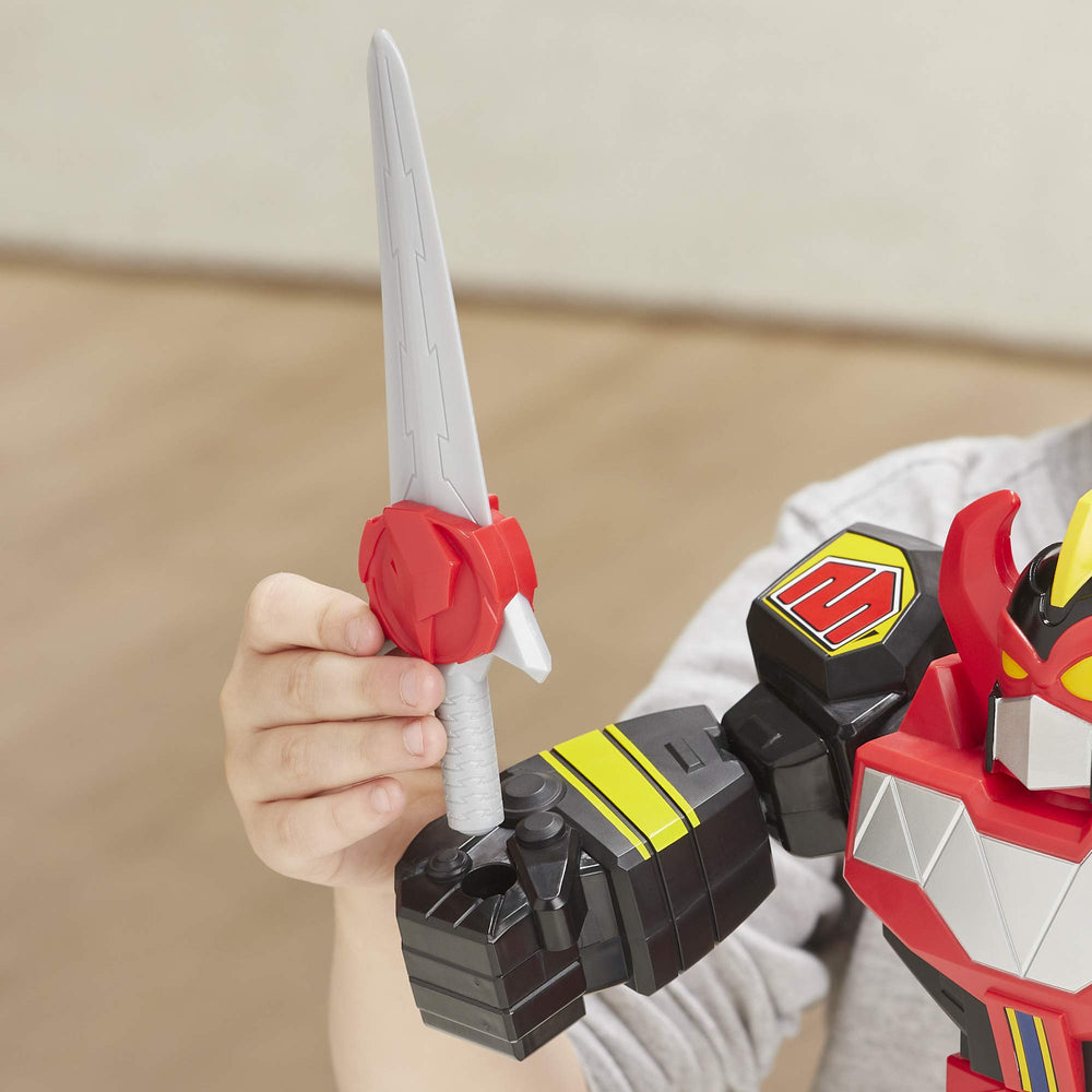 Power Rangers Megazord packaging shown as ideal gift presentation