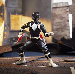 Power Rangers Mighty Morphin Black Ranger with Power Axe and Blade Blaster