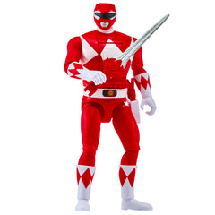Power Rangers Red Ranger figure articulation for poseable play and action scenes