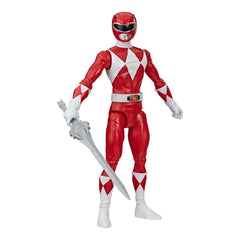 Power Rangers Red Ranger figure complements a broader Mighty Morphin collection