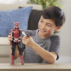 Power Ranger Mighty Morphin Red Ranger figure ready for shelf display