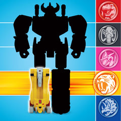 Power Rangers Auto Morphin Red Ranger morph in action for imaginative play.