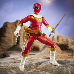 Power Rangers Zeo Red Ranger extra hands enable more pose options.