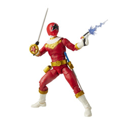 Power Rangers Zeo Red Ranger Zeo Power Sword accessory included.