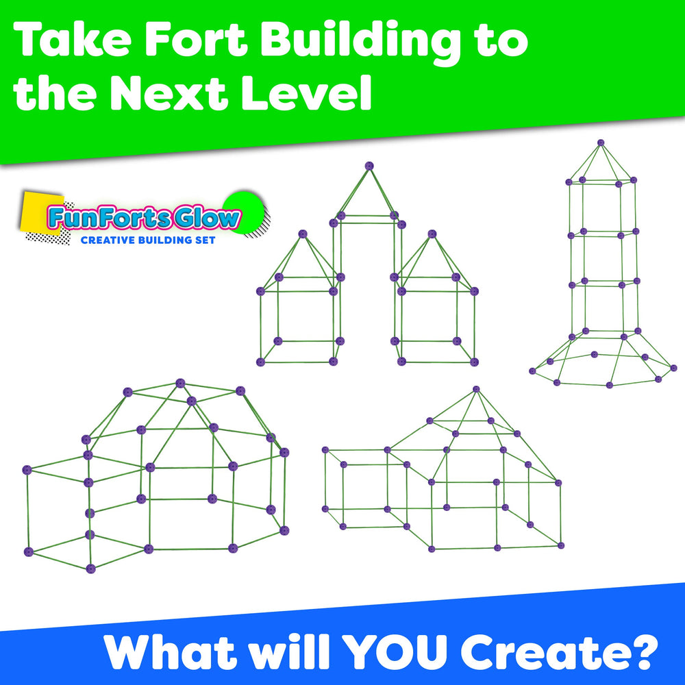 Power Your Fun Fun Forts award-winning design inspires confident builders.