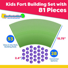 Power Your Fun Fun Forts STEM learning with BPA-free materials for safe exploration.