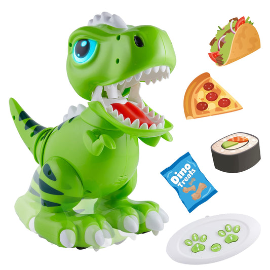 Power Your Fun Robo Pets T-Rex remote control toy for kids with interactive play.