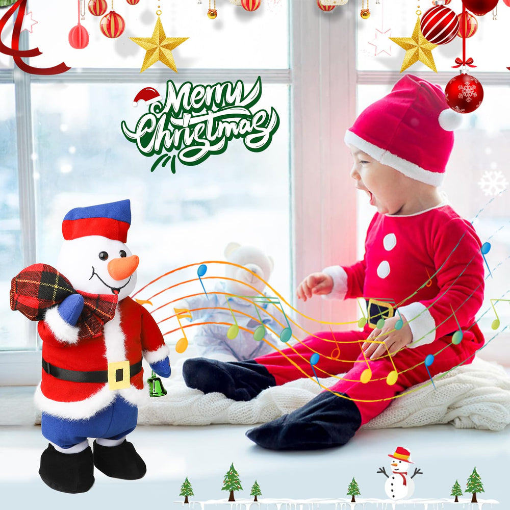 PowerPals 15-inch Santa plush invites hugs during celebrations.