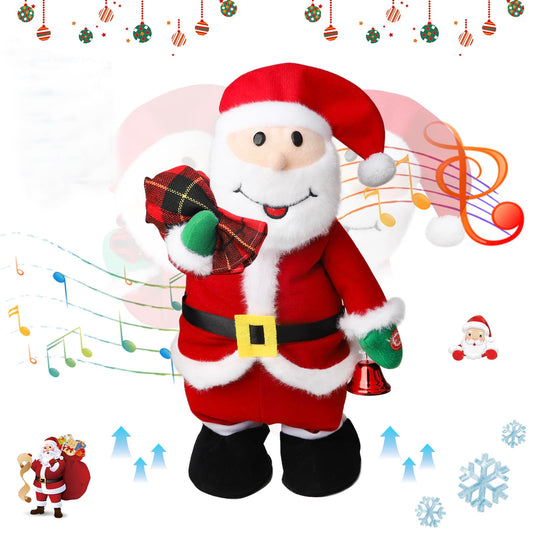 PowerPals singing dancing Santa toy dances with festive energy for family fun.