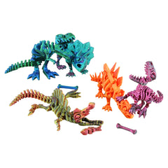 PowerTRC Spinosaurus skeleton with sturdy PLA frame for durable shelf decor.