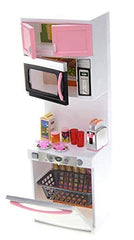 PowerTRC Doll Kitchen Play Set built-in sound adds immersive ambience.