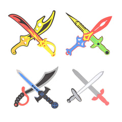 PowerTRC foam sword and shield set displayed for vibrant playtime