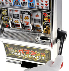 PowerTRC Jumbo Slot Bank lever-spin highlights realistic reel motion