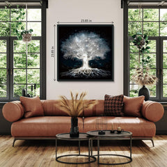 PPuzzling Glowing Tree of Life night tree design blends fantasy and nature.