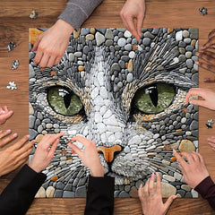 PPuzzling three-layer cardboard construction resists deformation