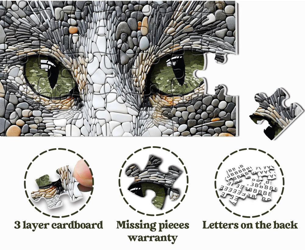 PPuzzling wall-art-ready puzzle for home decor after completion