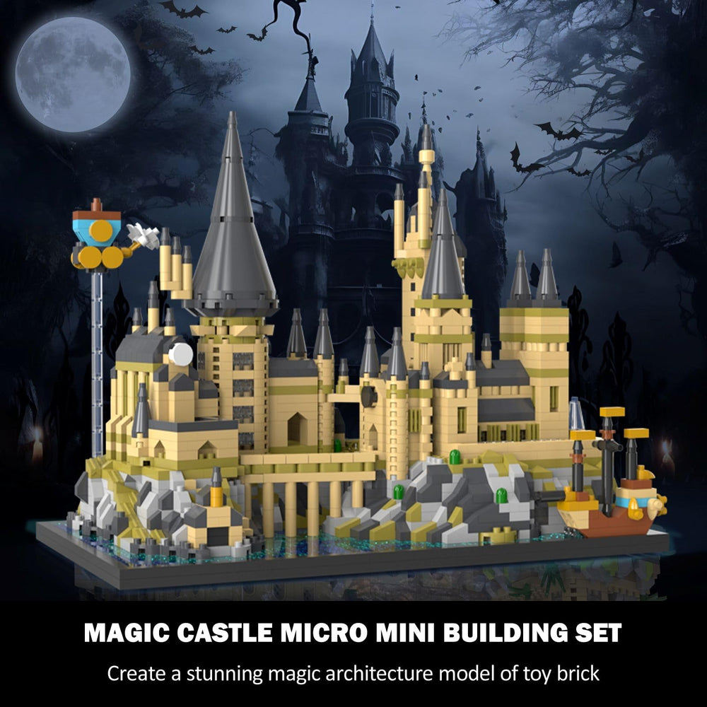 PQKIE 2.5mm micro bricks deliver realistic textures for fantasy architecture.