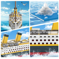 PQKIE Titanic micro mini display-size footprint fits on shelves as art