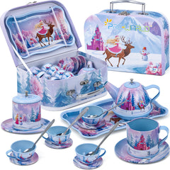PRE-WORLD Princess Tea Time Teapot for imaginative pretend play and cozy tea parties.