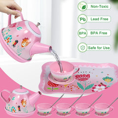 PRE-WORLD coasters protect surfaces during creative tea time
