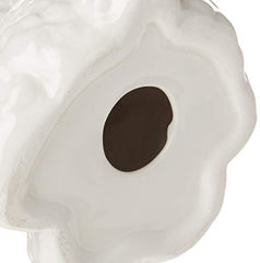 Precious Moments Heaven’s Blessing Lamb Piggy Bank closeup ceramic texture and delicate hand-painted details.