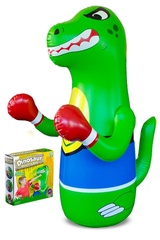 Preferred Toys Bop Bag dinosaur punching toy in action for energetic play