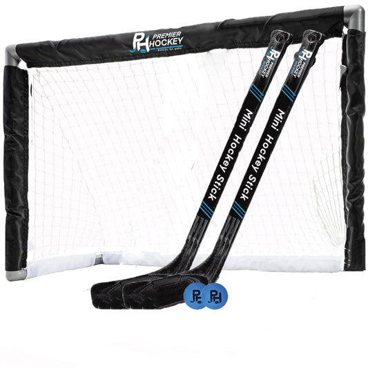Premier Sports knee hockey set mini goal for indoor play