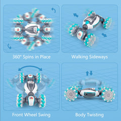 PREPOP 360-degree rotation showcases swift on-the-spot turns