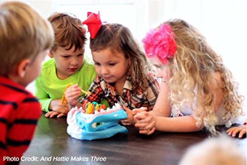 Hungry shark figure adds suspense during the sea creature hunt