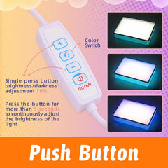 PreTrans light box in classroom use for group creative activities.