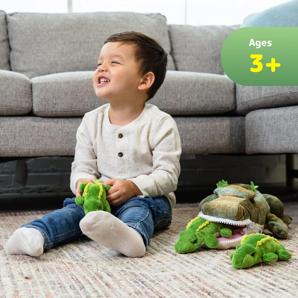 PREXTEX alligator set inspires imaginative play and storytelling during pretend adventures