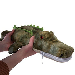 Soft plush texture of PREXTEX alligator for gentle cuddles