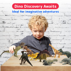 PREXTEX Triceratops 10-inch figure ideal for classroom role-play and display.
