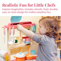 PREXTEX faucet with water circulation for pretend kitchen learning