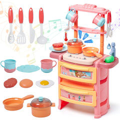 Prextex kitchen stove with lights and sounds for imaginative cooking play.