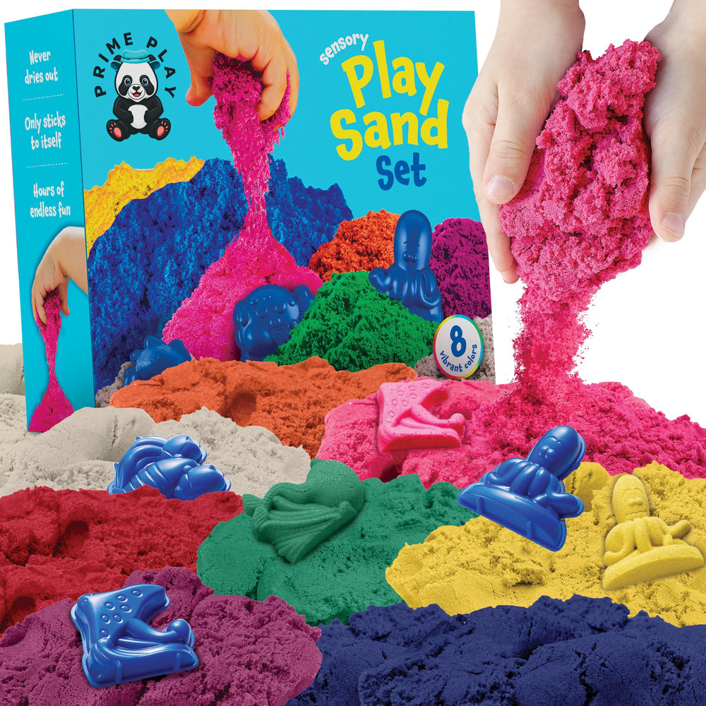 Prime Play Magic Sand gift-ready kit perfect for birthdays or holidays.
