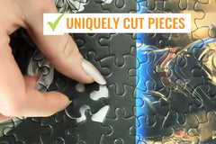 Prime Time Puzzles included poster helps reference the scene while solving.